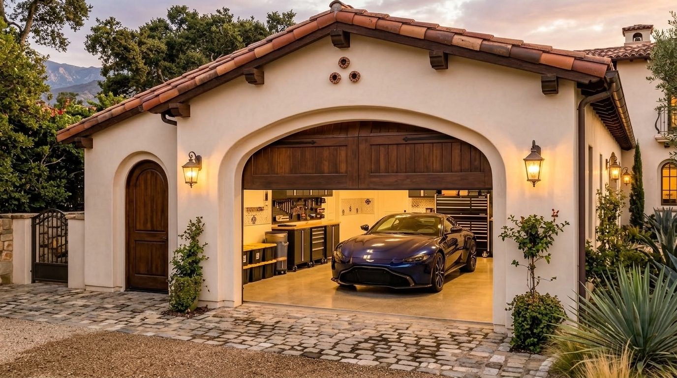 Moseley Garage Door Repairs Garage Door Gliding Open Revealing Warm Illuminated Interior